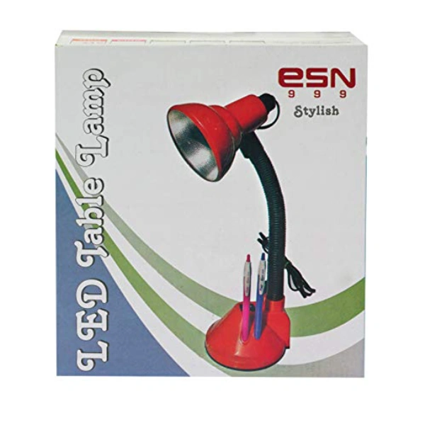 ESN 999 Table Lamp, Red, Pack of 1 - 5W, RED, NA